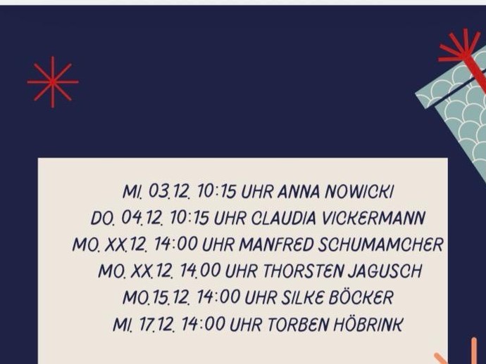 Plan mit Vorlesern (vergrößerte Bildansicht wird geöffnet)