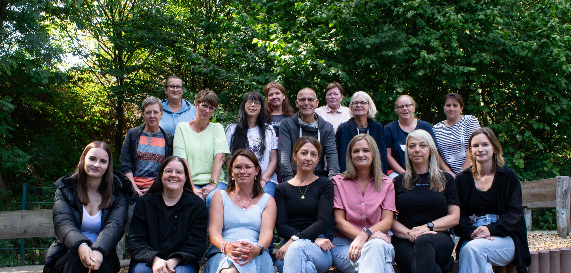 Gruppenbild der Pflegekräfte