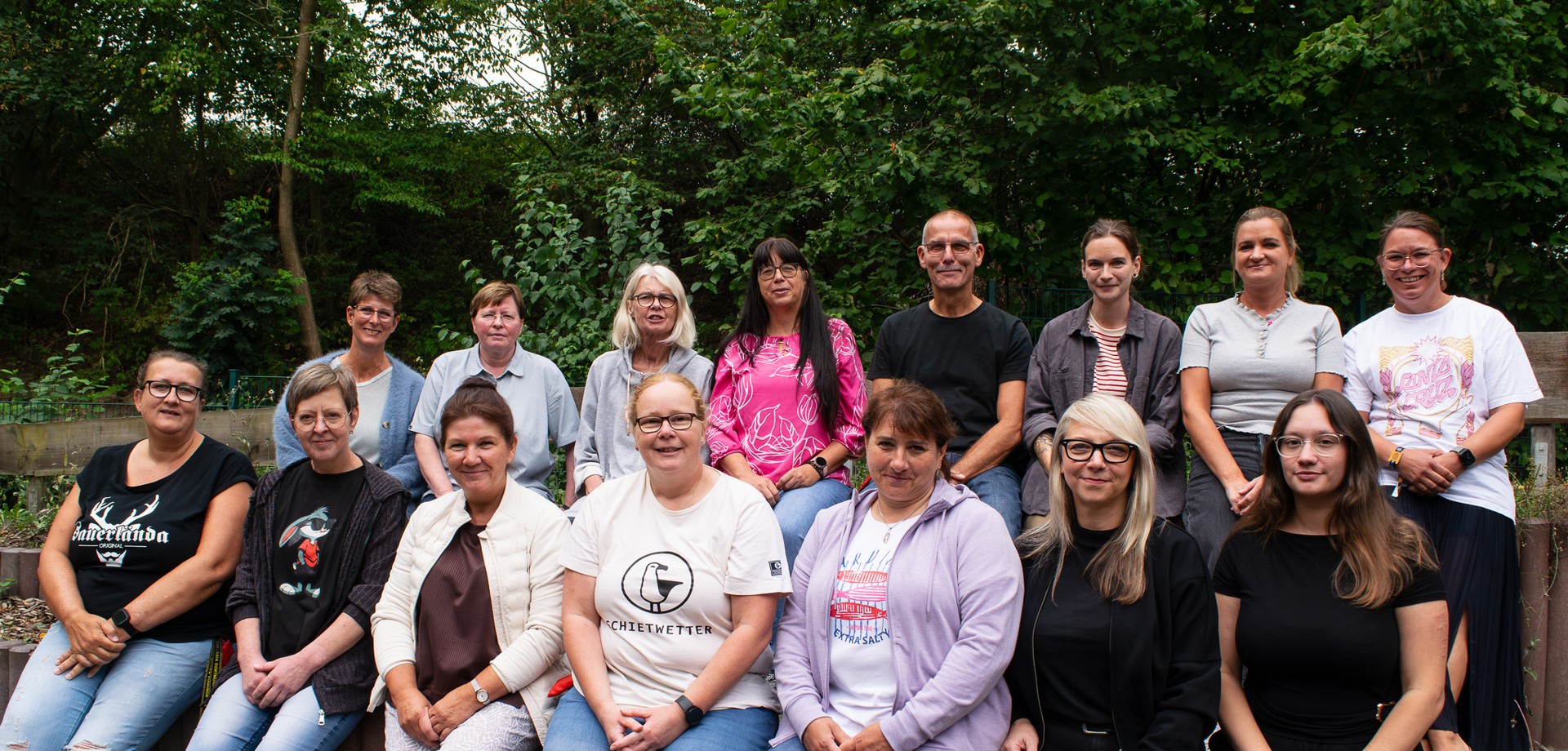 Gruppenbild der Pflegekräfte