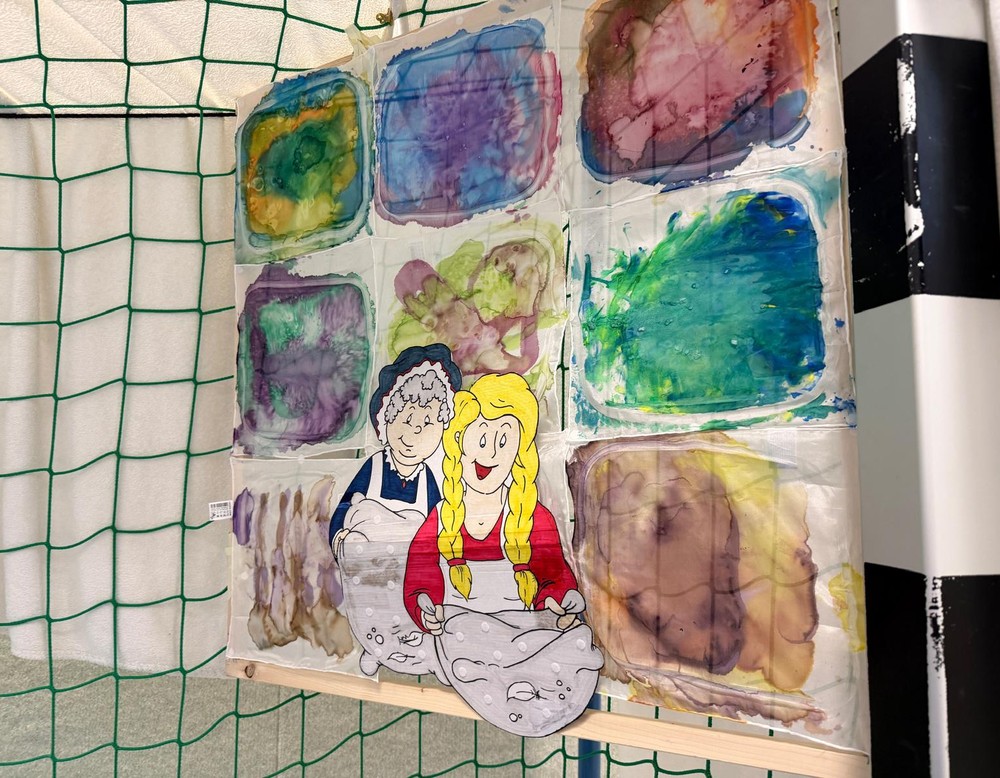 Pippi Langstrumpf aus Pappe