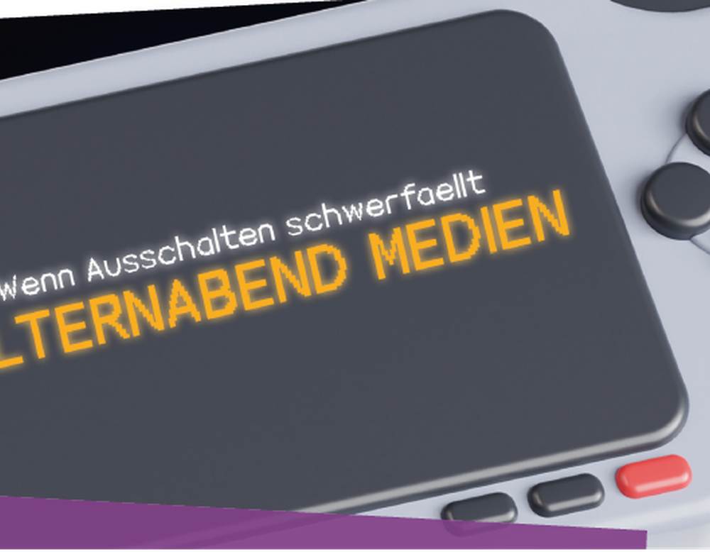 Darstellung Spielkonsole mit der Frage der Mediennutzung