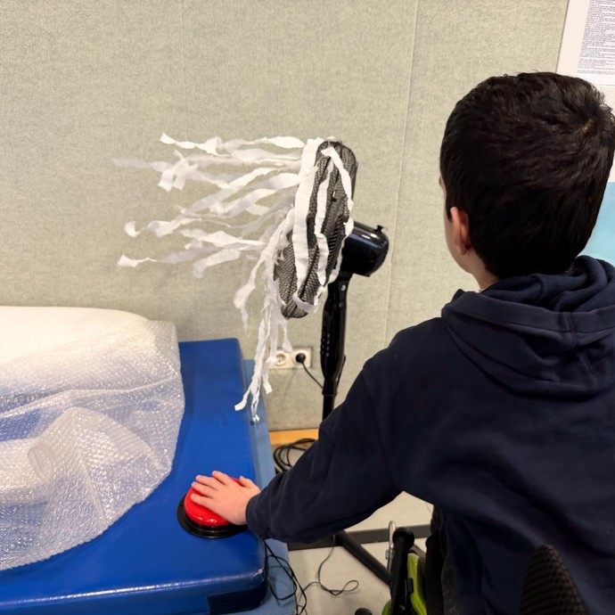 Sitzschaukel mit Ballons dekoriert (vergrößerte Bildansicht wird geöffnet)